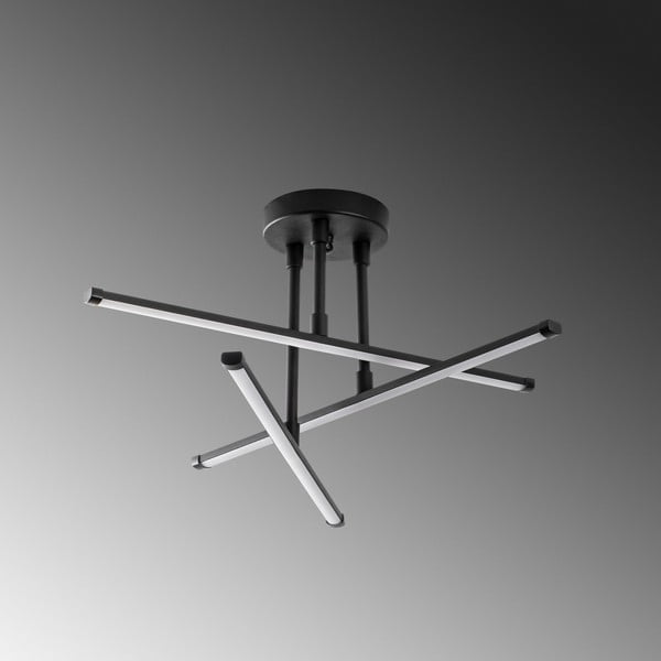 Črna LED stropna svetilka 26x51 cm Umut – Opviq lights-image-1