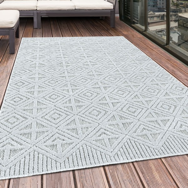 Svetlo siva zunanja preproga 120x170 cm Bahama – Ayyildiz Carpets-image-1