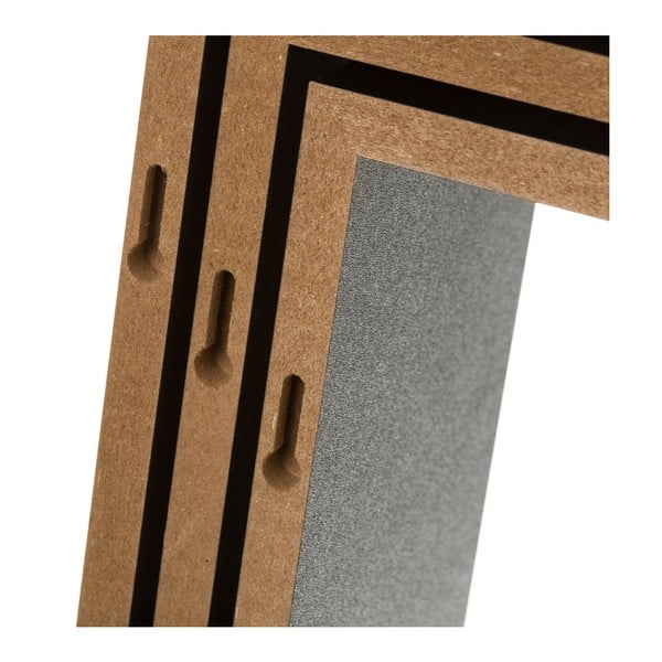 Črne police v kompletu 3 ks – Casa Selección-image-1