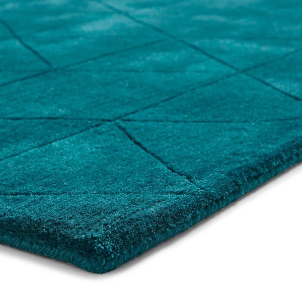Smaragdno zelena volnena preproga Think Rugs Kasbah, 120 x 170 cm-image-4