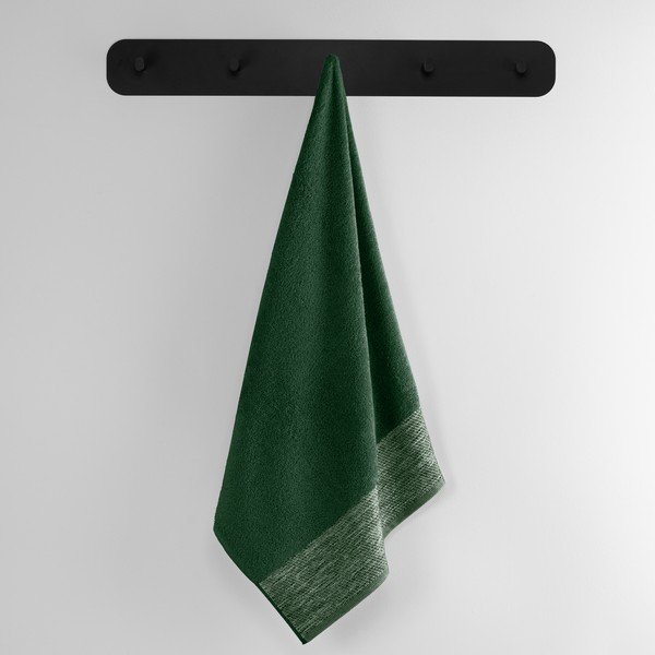 Zelena frotirna bombažna brisača 50x90 cm Aria – AmeliaHome-image-1