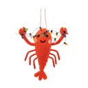 Tekstilni okrasek za jelko 11 cm Lobster – Sass & Belle