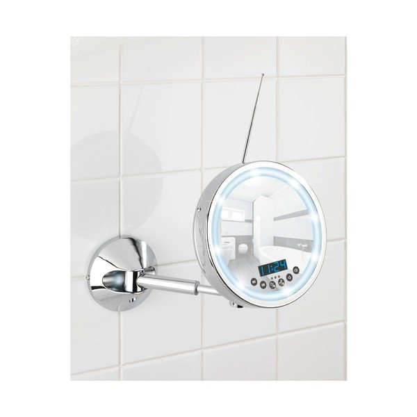 Stensko povečevalno ogledalo s svetlobo LED in radiem Wenko Imperial-image-2