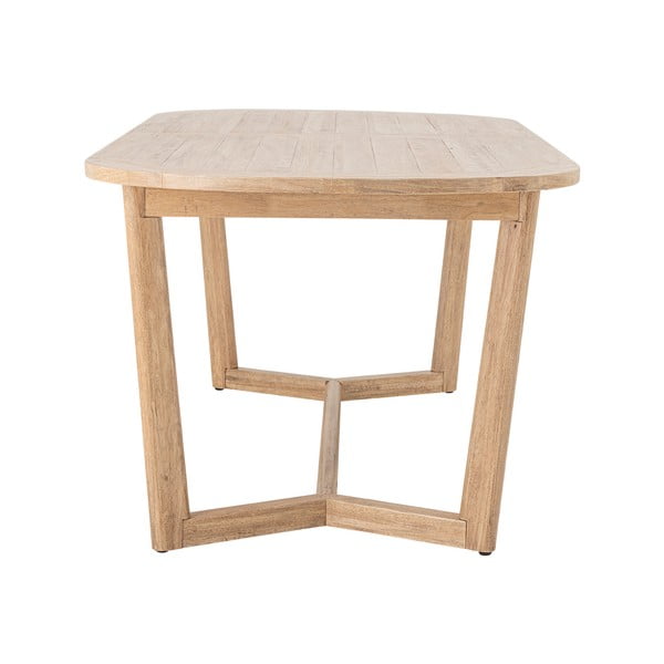 Jedilna miza iz masivnega kavčukovca 100x200 cm Serrone – Bloomingville-image-2