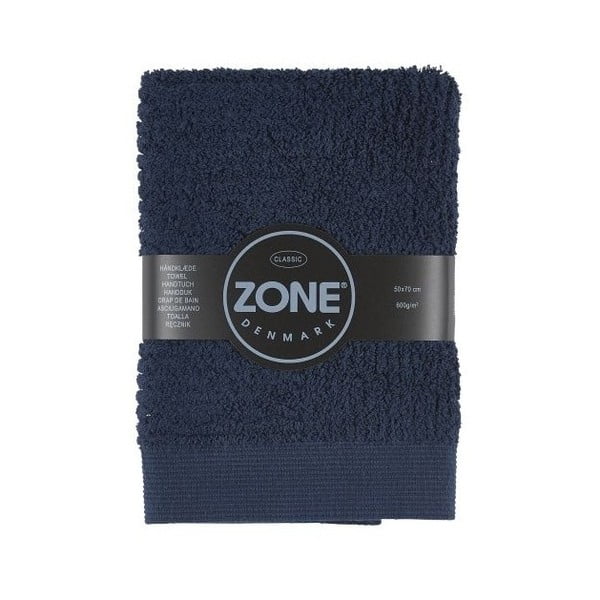 Temno modra brisača Zone Classic, 70 x 50 cm