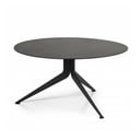 Črna kovinska okrogla klubska mizica ø 78 cm Daley – Spinder Design