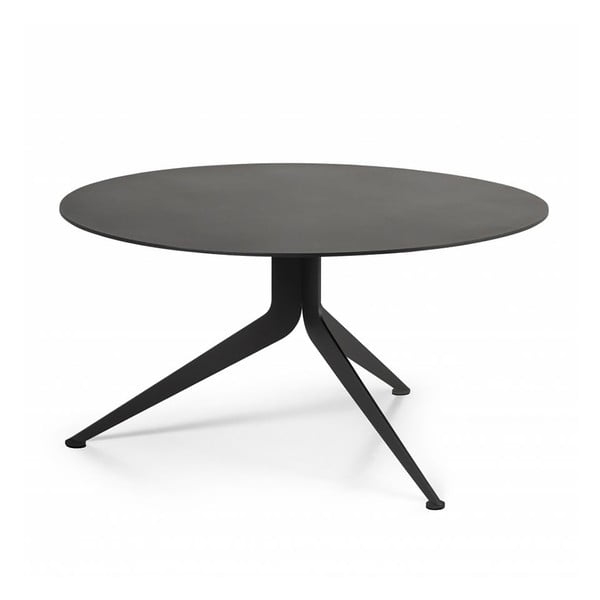 Črna kovinska okrogla mizica ø 78 cm Daley – Spinder Design