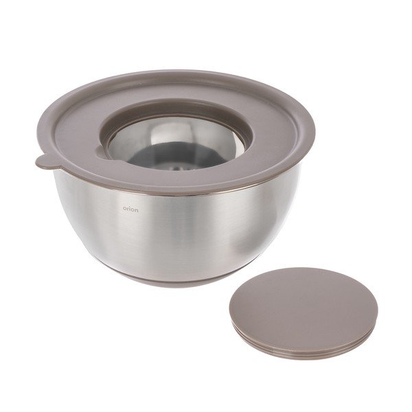 Skleda iz nerjavečega jekla v srebrni barvi ø 26 cm Beige – Orion-image-4