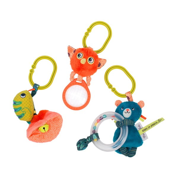 Viseča igrača za dojenčka Chameleon - Moulin Roty-image-2