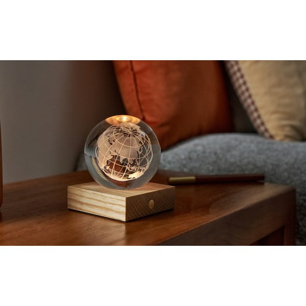 Temno rjava svetlobna dekoracija na USB Amber – Gingko-image-4