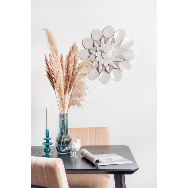 Siva stenska ura Karlsson Flower, ø 60 cm-image-1