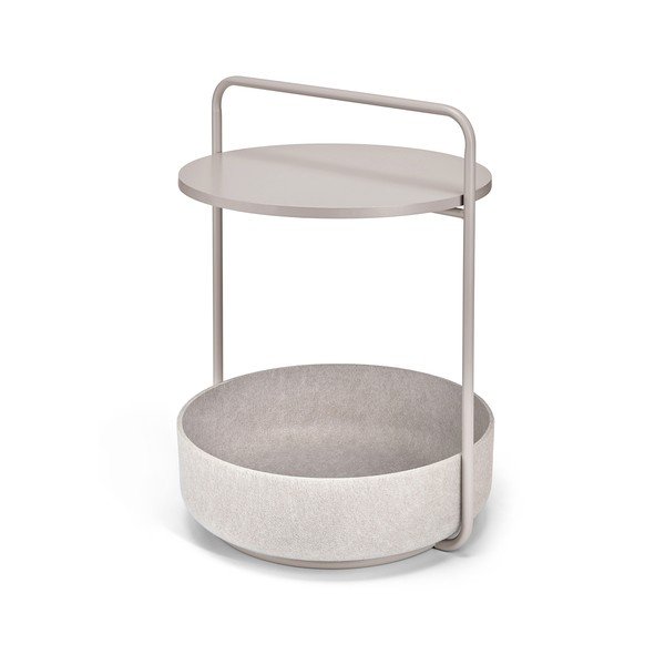 Okrogla stranska mizica ø 50 cm Tavolino Nougat – MiaCara