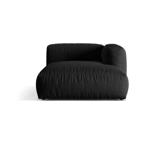 Črn modul za sedežno garnituro (desni kot) Martina – Micadoni Home-image-2