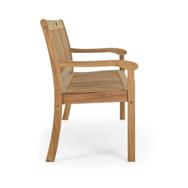 Vrtna klop iz masivnega lesa v naravni barvi Noemi – Bizzotto-image-3