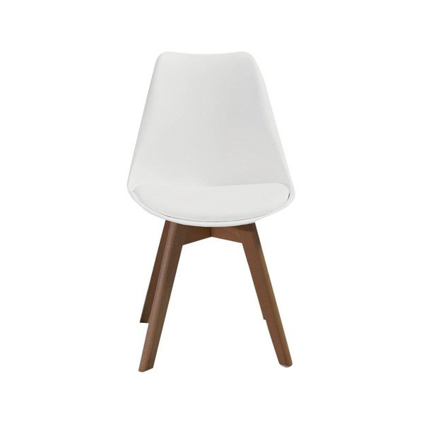 Komplet 4 belih jedilnih stolov Evergreen House Eco-image-1