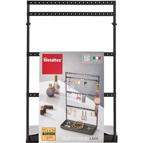 Črn organizator za nakit Metaltex My Pendants-image-4