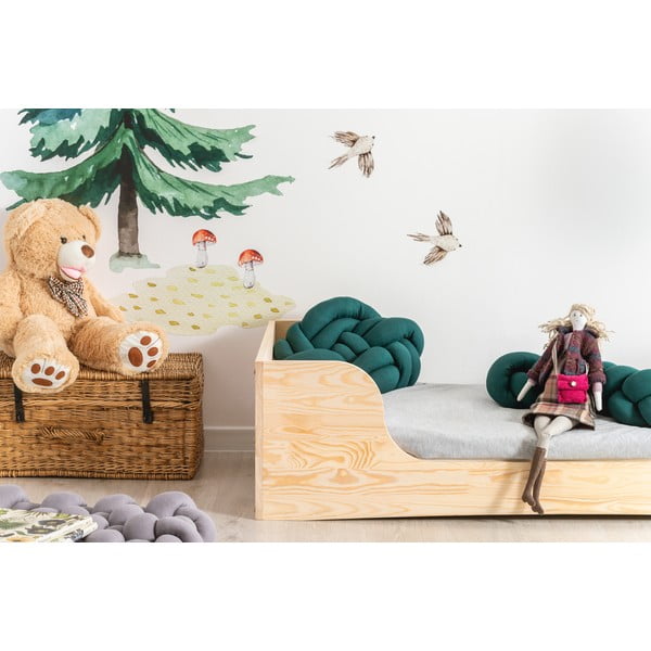 Otroška postelja iz borovega lesa Adeko Pepe Frida, 90 x 200 cm-image-1