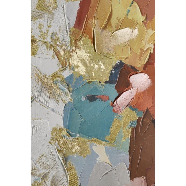 Tiskana/z ročno naslikanimi elementi slika na platnu 80x80 cm Crown – Bizzotto-image-1