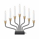 Črna božična svetlobna dekoracija Brosa – Markslöjd