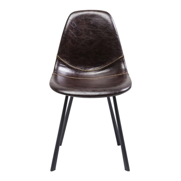 Rjava Kare Design Lounge stol