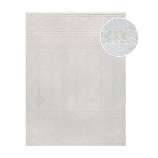 Kremno bela preproga iz šenila 160x240 cm Shyla – Flair Rugs