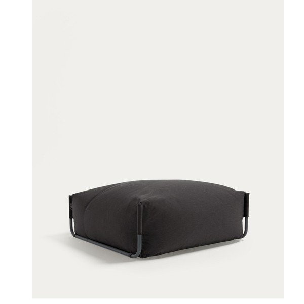 Temno siv vrtni tabure Square – Kave Home