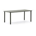 Jeklena vrtna miza 90x180 cm Brai – Kave Home