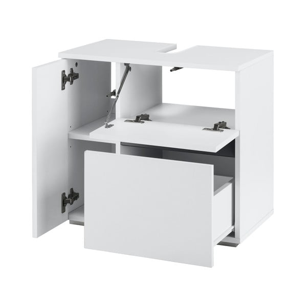 Bela omarica za pod umivalnik Støraa Wisla, 60 x 55 cm-image-2