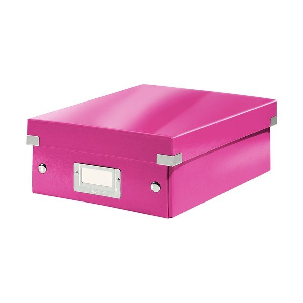 Rožnata škatla z organizatorjem Leitz Click&Store, dolžina 28 cm-image-2