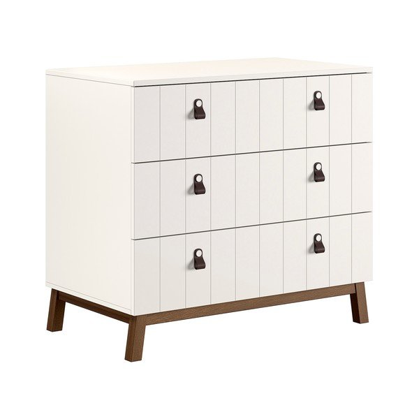 Bež previjalna miza s previjalnim pultom 98,5x94x57 cm Sezane – Vipack-image-4