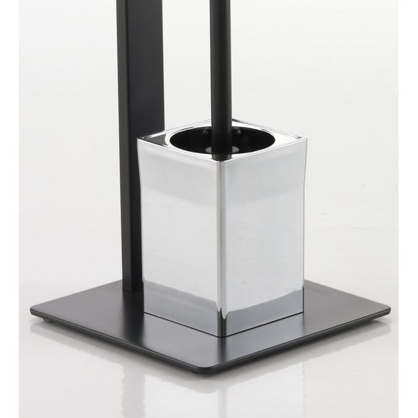 Jekleno držalo za toaletni papir z WC krtačko Sayo - Tomasucci-image-1