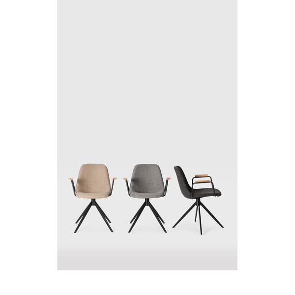 Črni jedilni stoli v kompletu 2 ks Tali – Marckeric-image-1