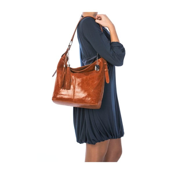 Torbica iz usnja Hobo Tan-image-4