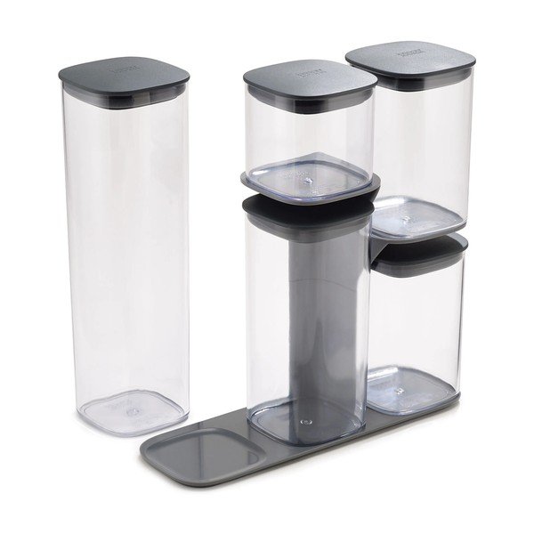 Posode za shranjevanje v kompletu 5 ks živil Podium – Joseph Joseph-image-3