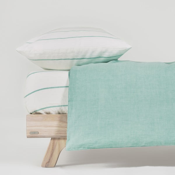 Bombažna otroška posteljnina z rjuho 110x180 cm Gaitana – Kave Home-image-1