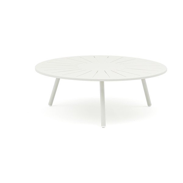 Aluminijasta okrogla vrtna mizica ø 110 cm Fleole – Ezeis-image-1