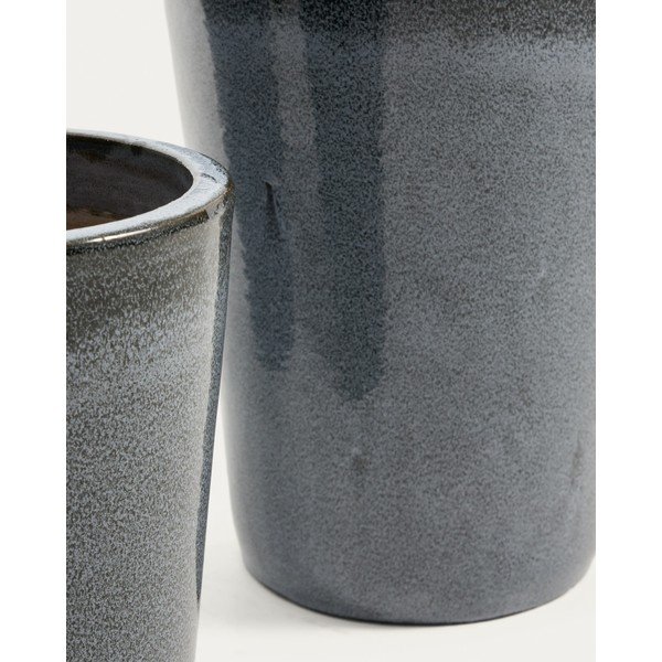Keramični cvetlični lonci v kompletu 3 ks ø 47 cm Rotja – Kave Home-image-3