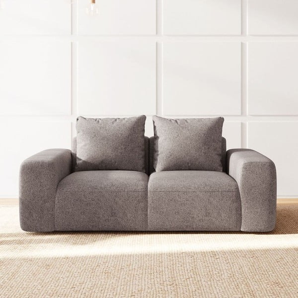Siva sedežna garnitura 212 cm Monce – Rodier-image-3