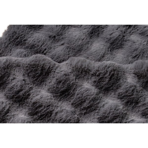 Antracitno siva pralna preproga 160x250 cm Puffy Bubble – Oyo Concept-image-4
