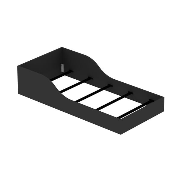 Črna postelja 90x190 cm Oya – Kalune Design