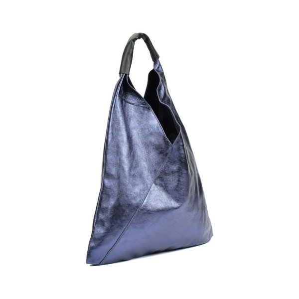 Modra usnjena torbica Isabella Rhea Lisco Blu-image-1