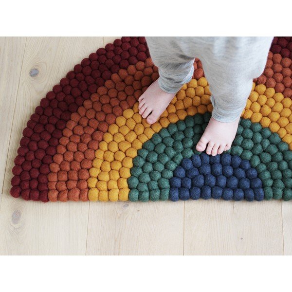 Otroška preproga iz volnenih kroglic Wooldot Ball Rugs Multi-image-3