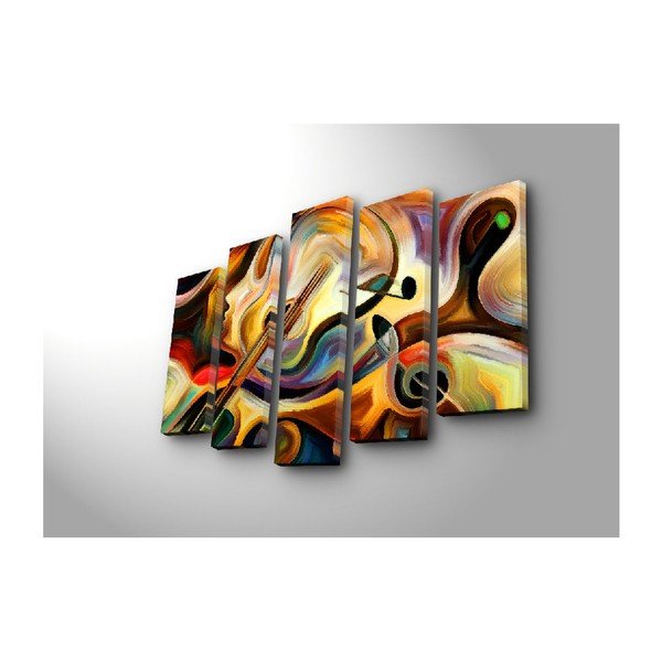 Večdelna slika Abstract Music, 105 x 70 cm-image-1