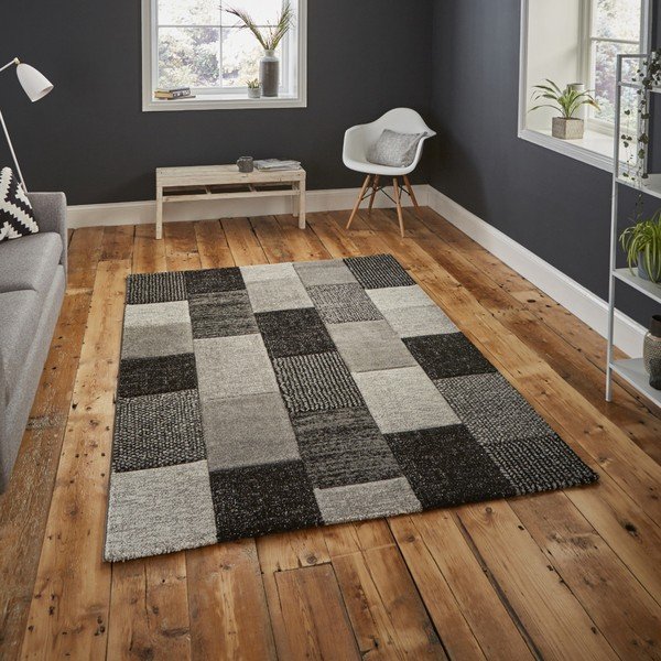 Siva preproga Think Rugs Brooklyn, 120 x 170 cm-image-1