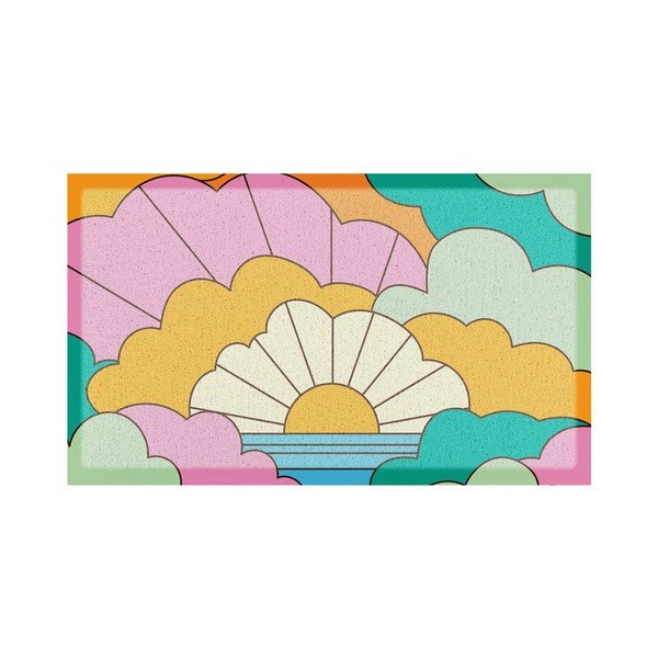 Predpražnik iz reciklirane plastike 40x70 cm Elizabeth Olwen  – Artsy Doormats