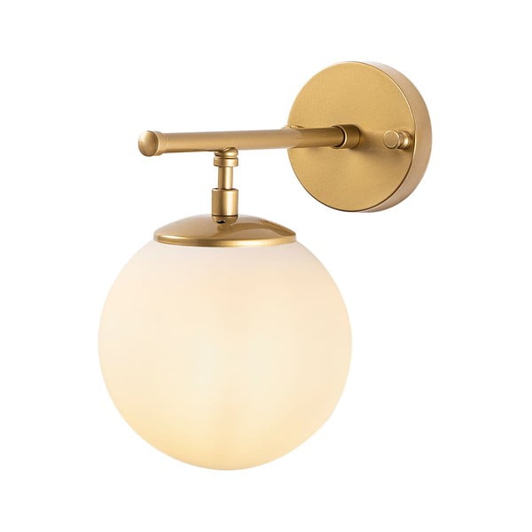 Bela/medeninasta stenska svetilka Roe – Opviq lights-image-2