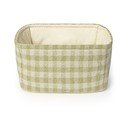 Svetlo zelena tekstilna otroška košara za shranjevanje 30x20x20 cm Swan Matcha – Lorena Canals