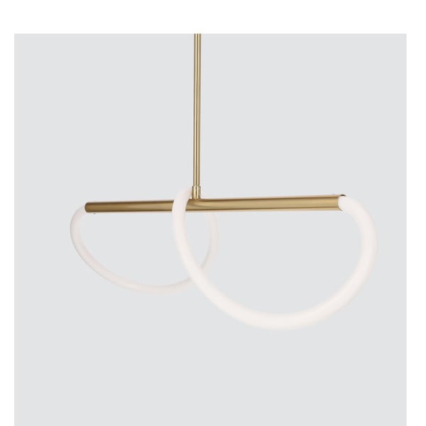 LED viseča svetilka v zlati barvi Supreme – Candellux Lighting-image-3