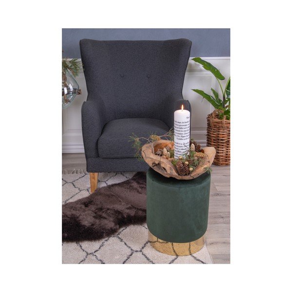 Zelen tabure House Nordic Gamby, ø 34 cm-image-1