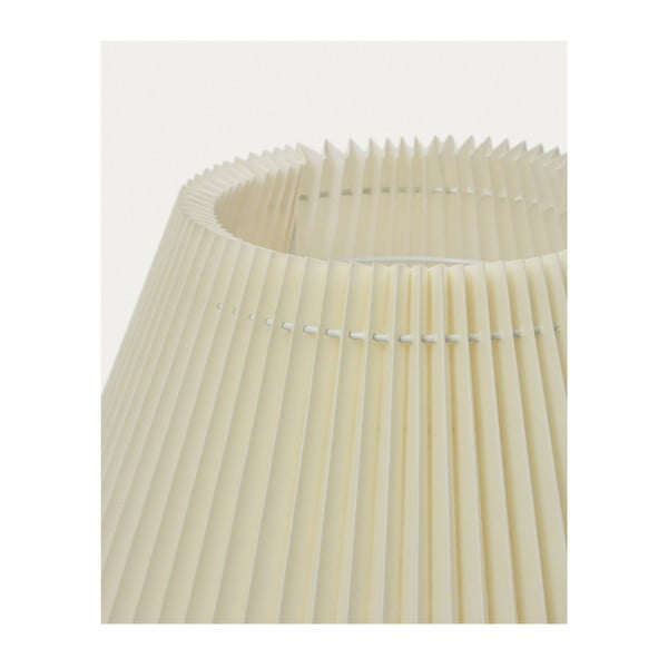 Stoječa svetilka v naravni barvi s tekstilnim senčnikom (višina 149 cm) Benicarlo – Kave Home-image-4